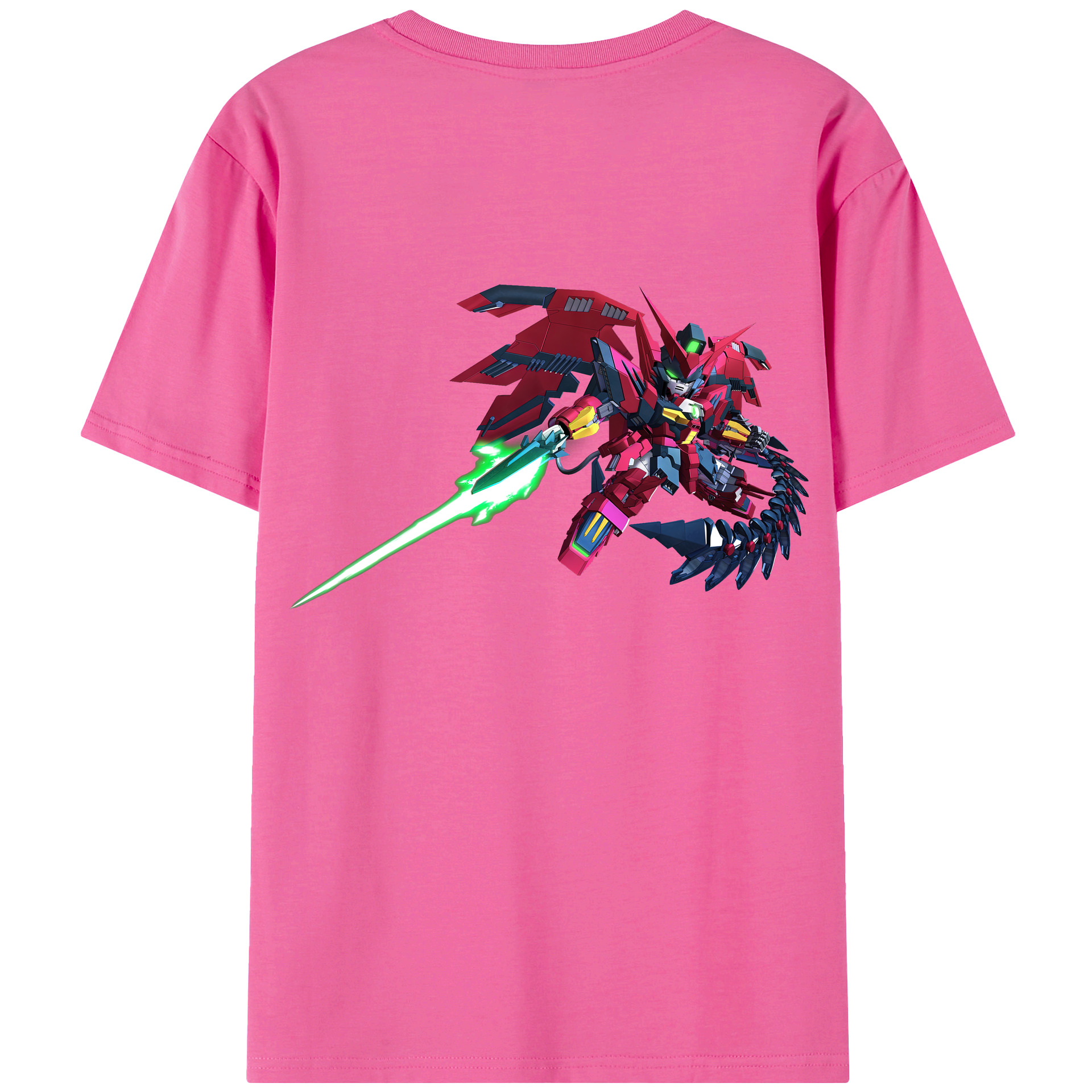（画像用） 機動戦士ガンダム Mobile Suit Gundam レディース半袖Tシャツ(バックプリント)